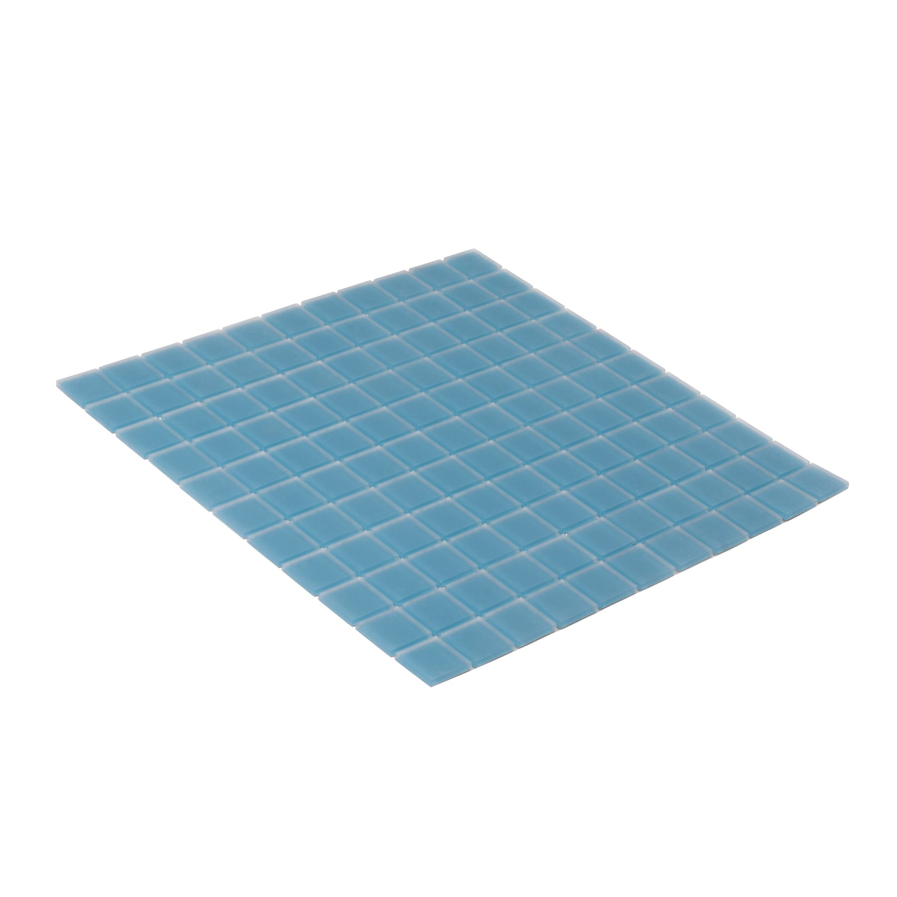 Apollo Tile (Sample) Floor and Wall Tile Blue 4in x 4in Matte Glass