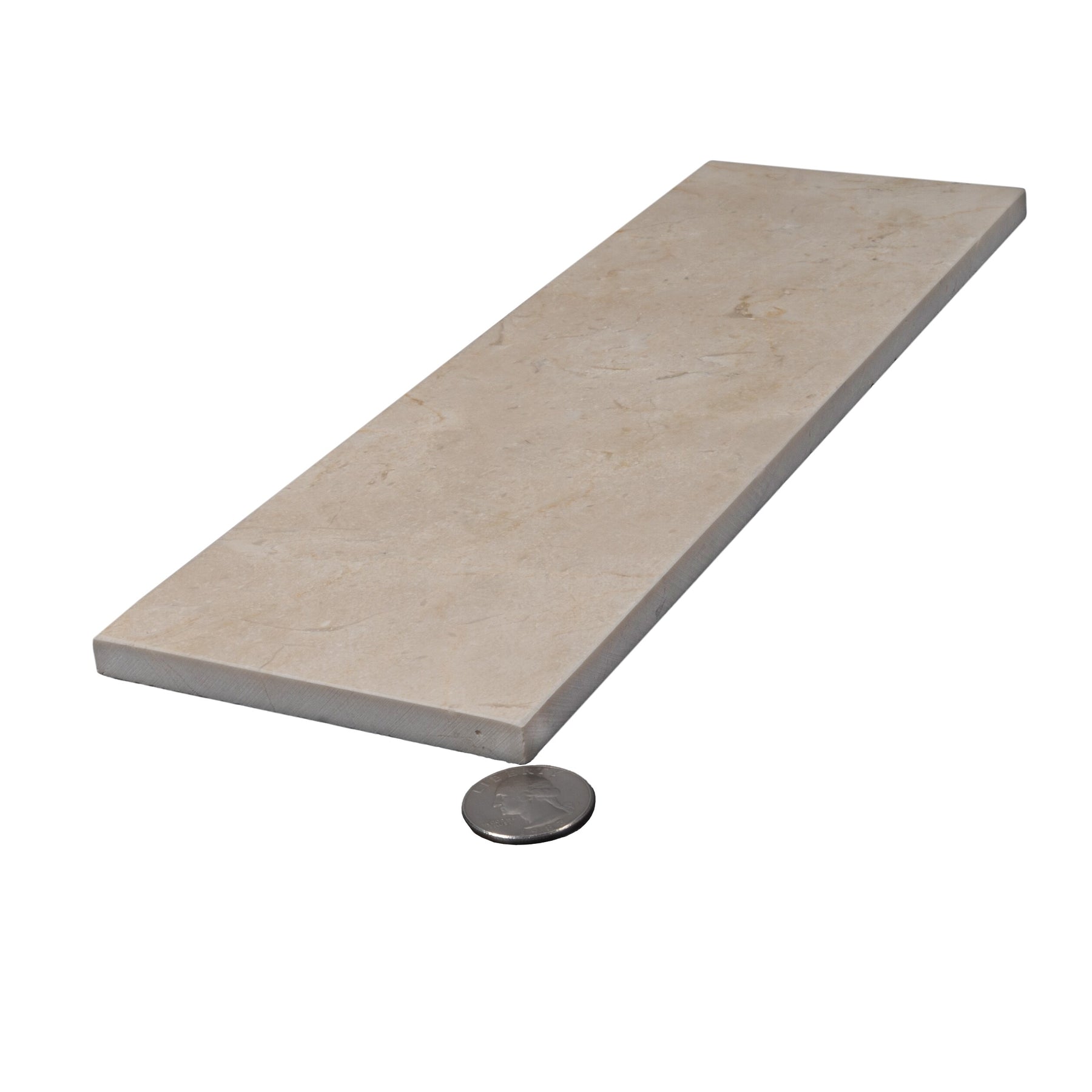 Apollo Tile (Sample) Floor and Wall Tile Cream 4in x 4in Polished Ma