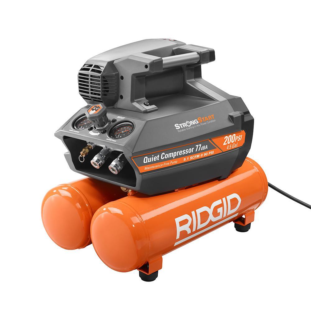4.5 Gal. Portable Electric Quiet Air Compressor – Super Arbor