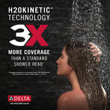 Delta Universal Showering Components Stainless 5-Spray In2ition Dual Shower Head, 1.75 GPM (6.6 LPM)