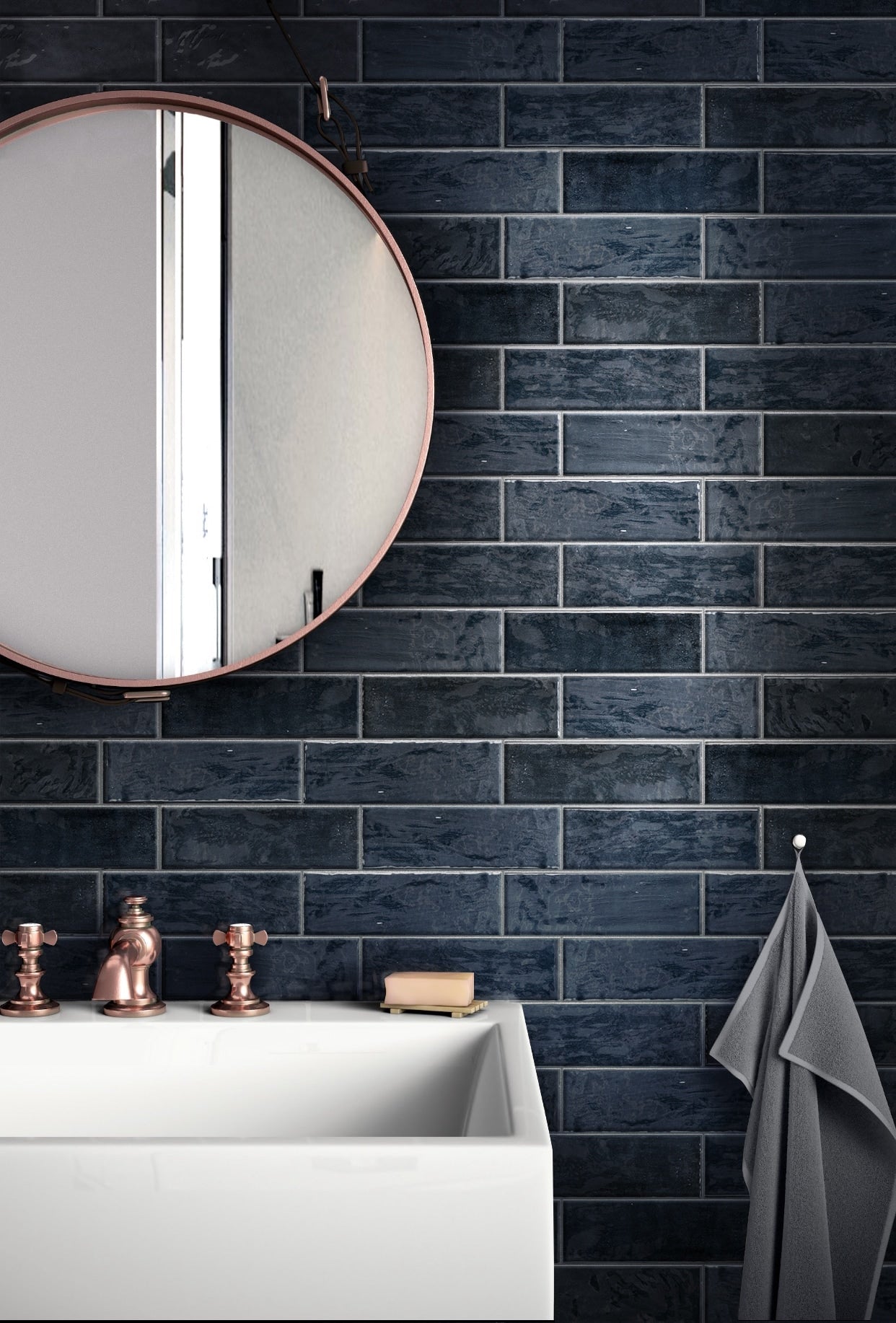 A single green leaf against a white background.