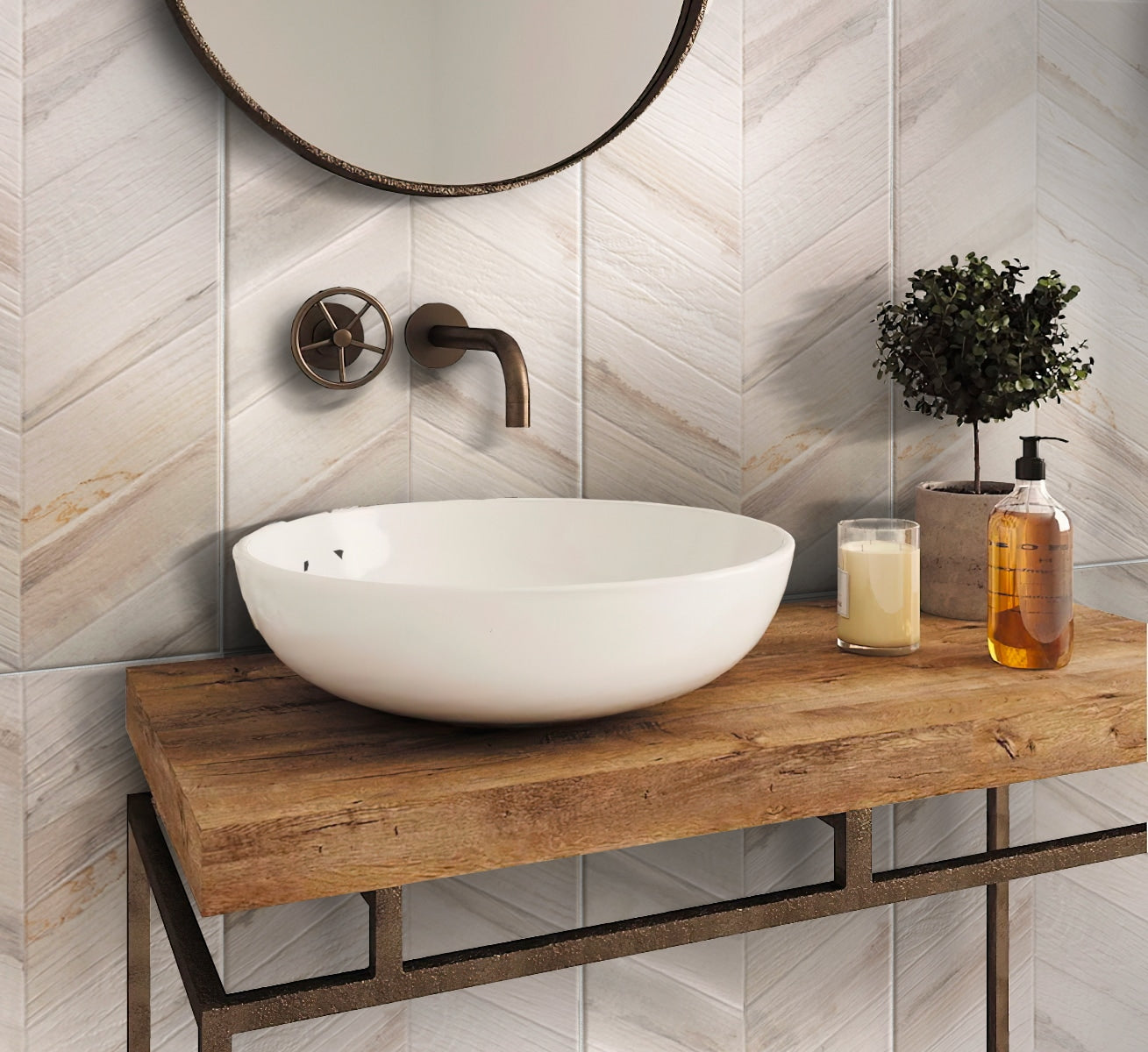 Apollo Tile White 18-in x 36-in Matte Porcelain Marble Look Floor