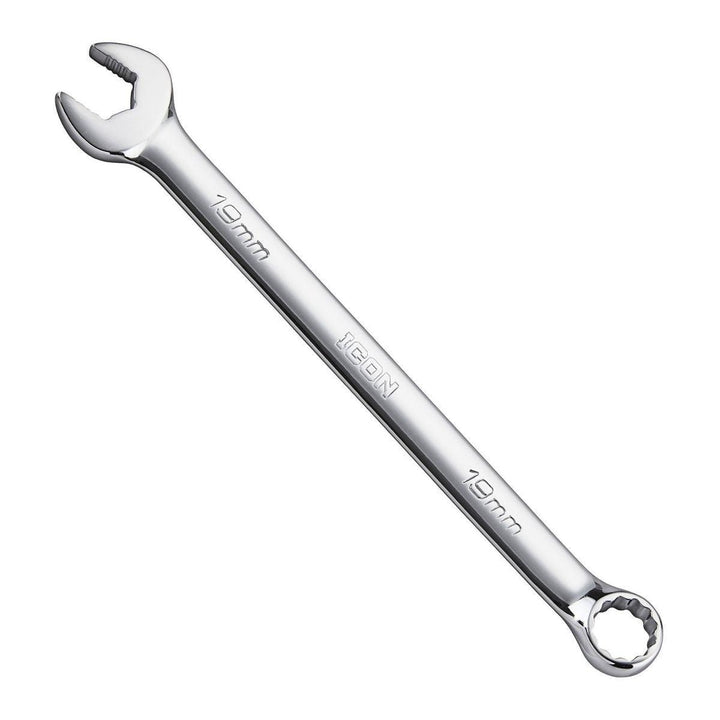 19-Piece Complete Metric Combination Wrench Set In Roll-Up Pouch - Chrome Vanadium Steel, No Skips!