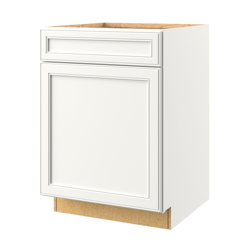 allen + roth McKeller 24-in W x 34.5-in H x 24-in D Linen 1-Drawer Bas ...