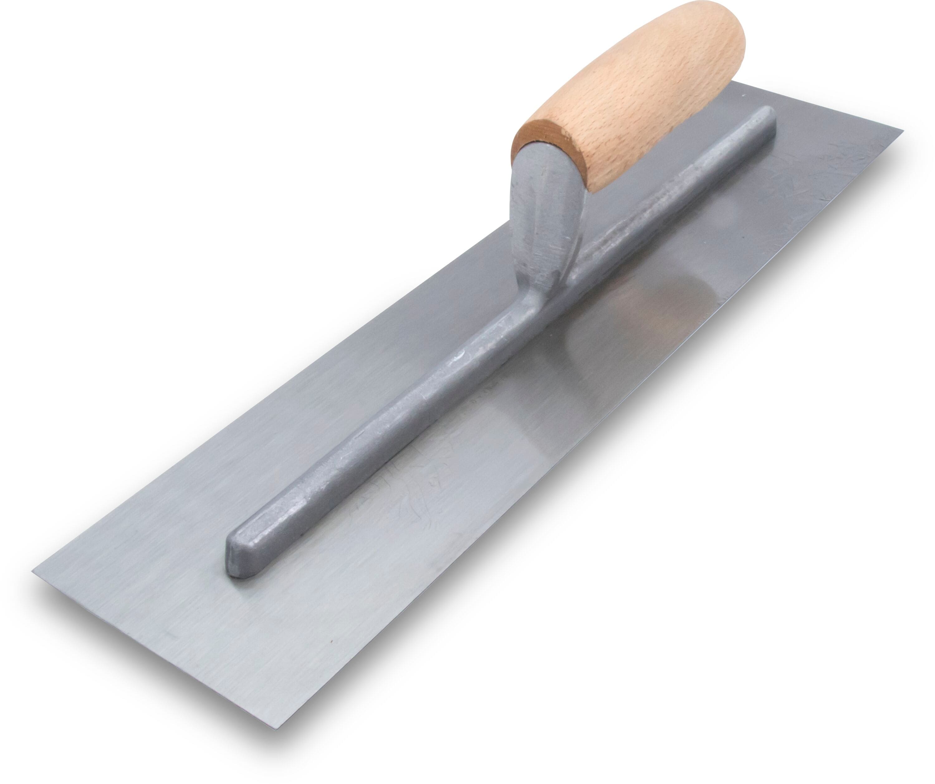 A single green leaf against a white background.