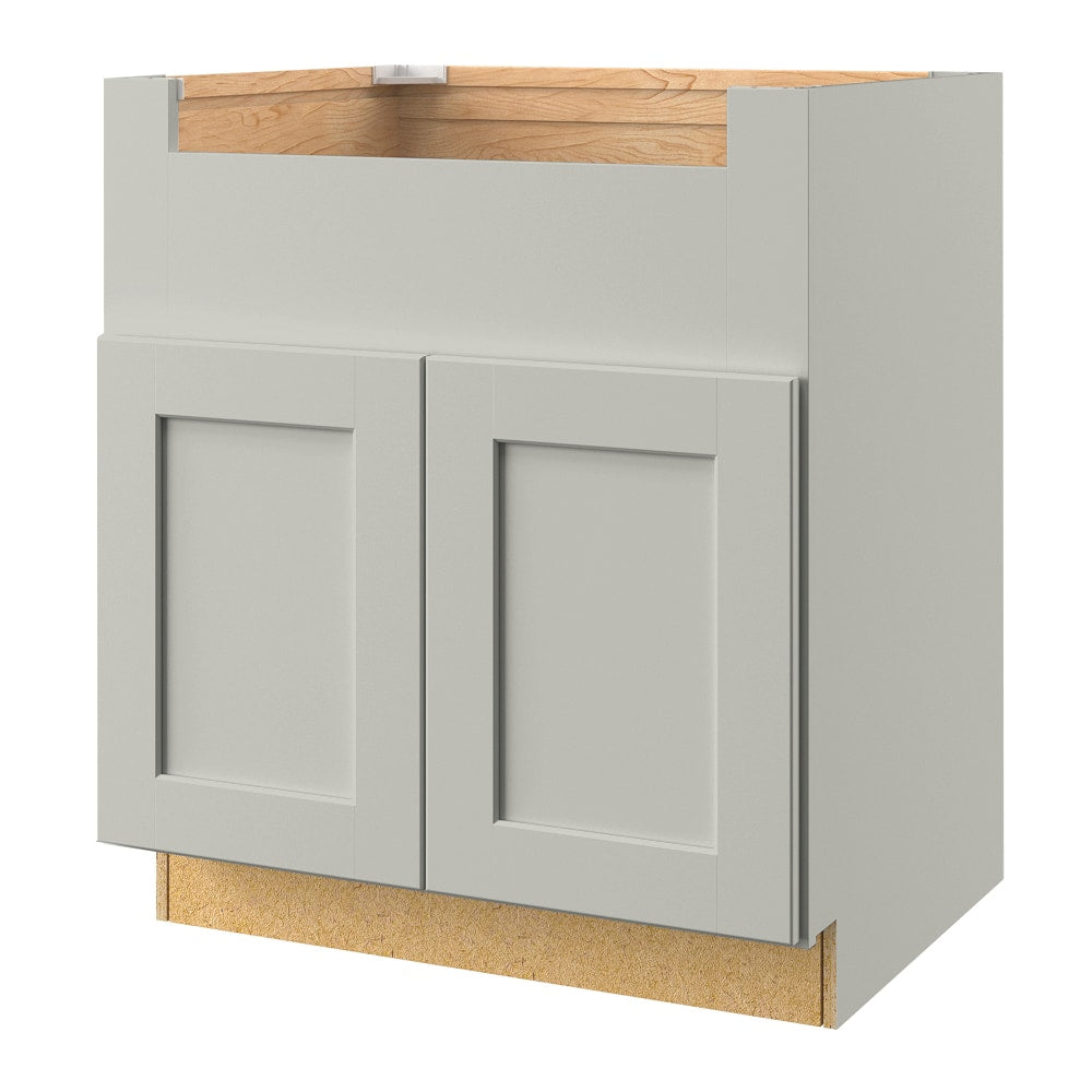 allen + roth Stonewall 36-in W x 34.5-in H x 24-in D Stone Apron Front ...
