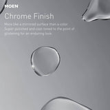Genta Single Handle Single Hole Bathroom Faucet in Polished Chrome (2-Pack)