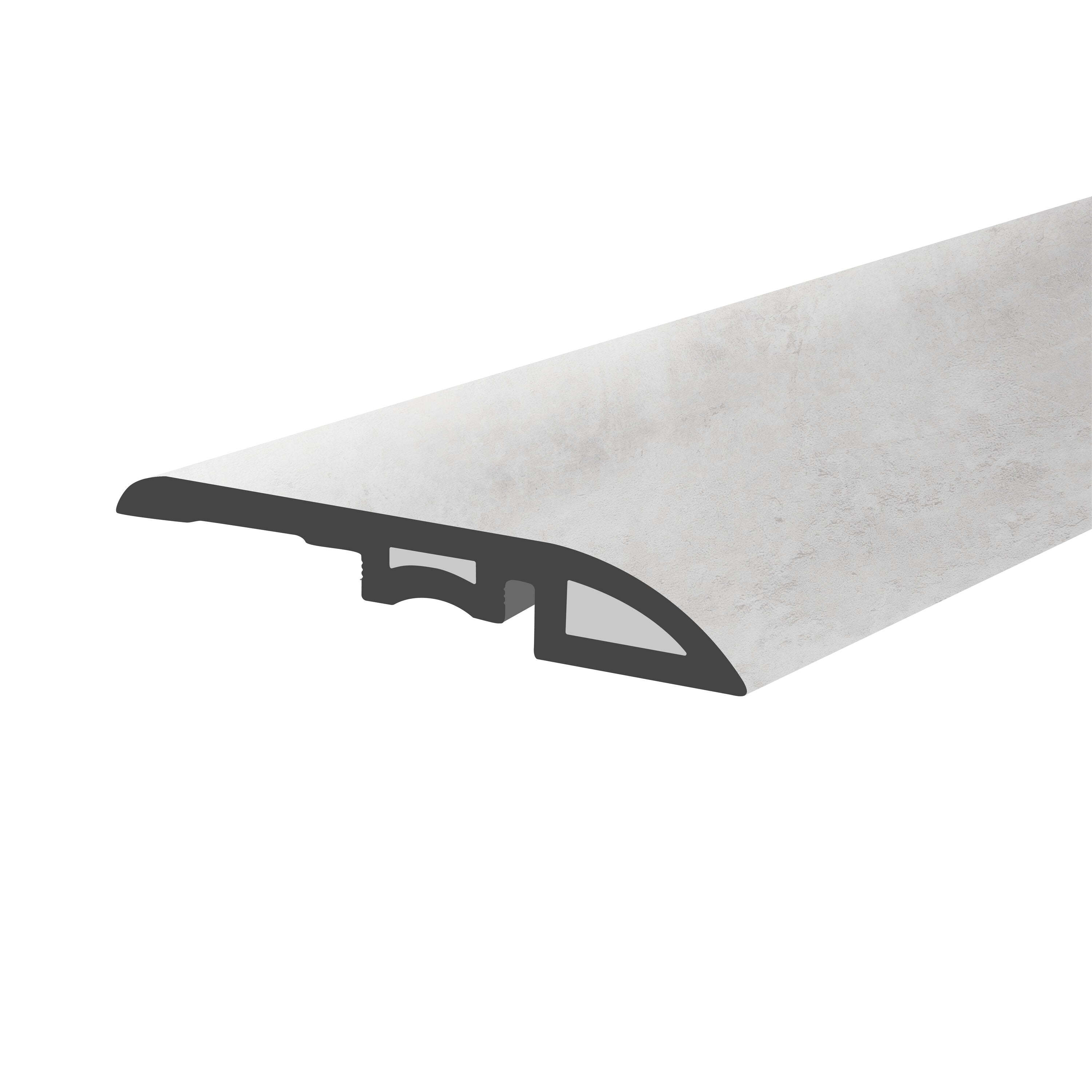 A single green leaf against a white background.