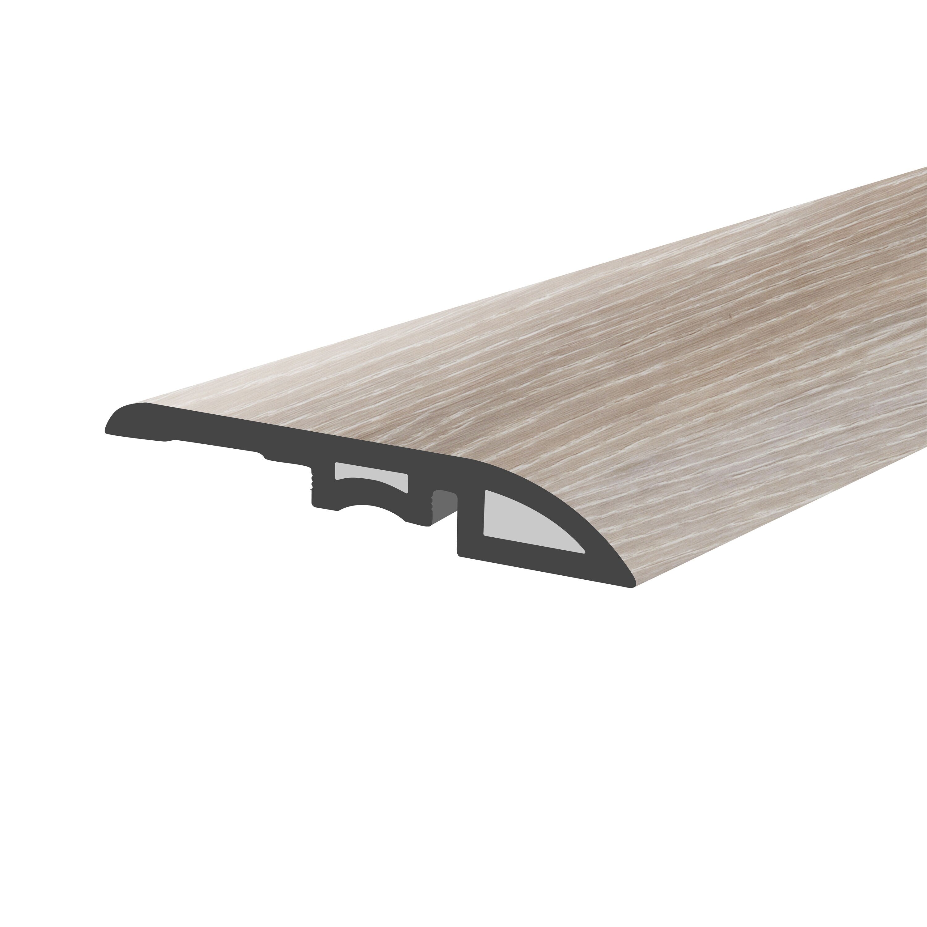 A single green leaf against a white background.