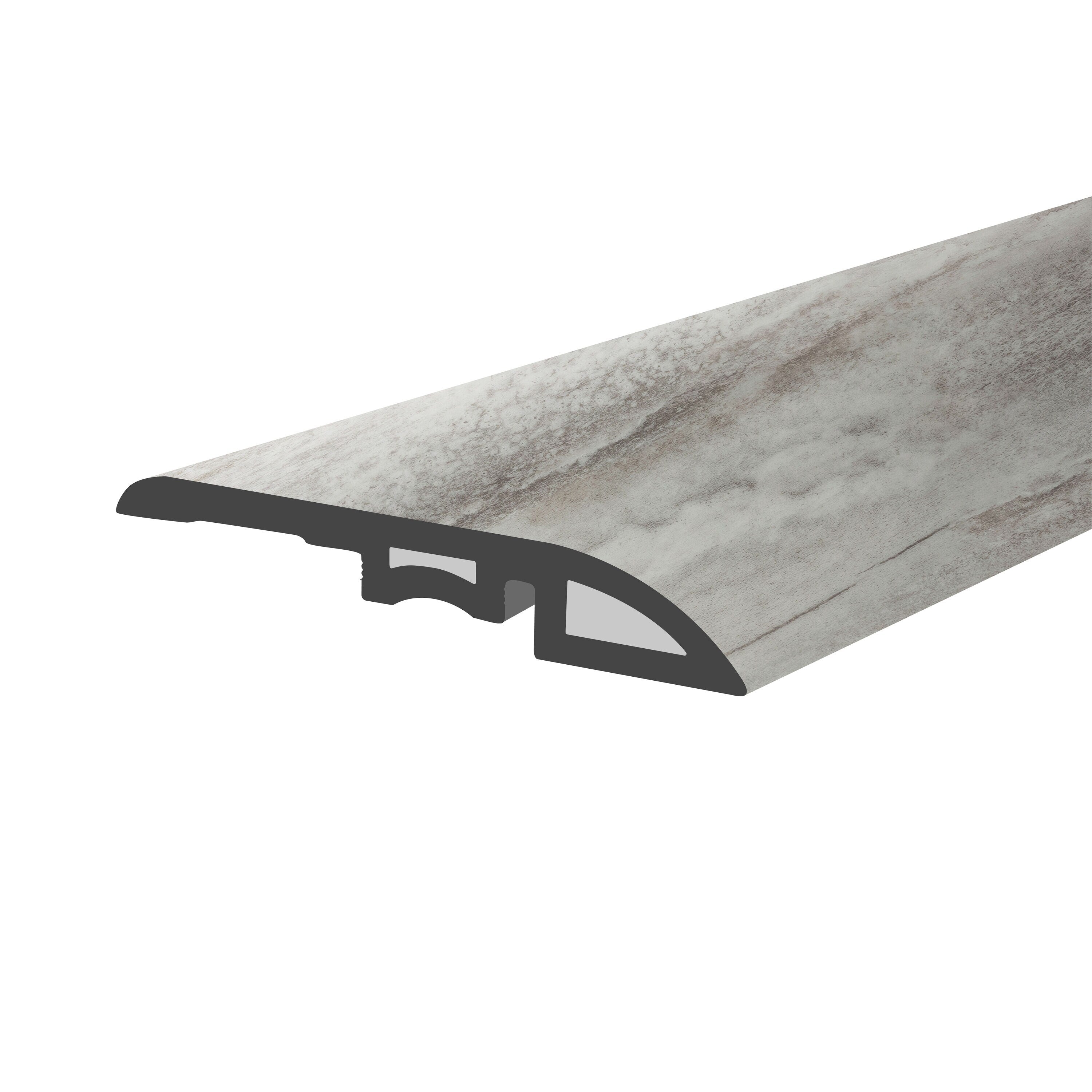 A single green leaf against a white background.