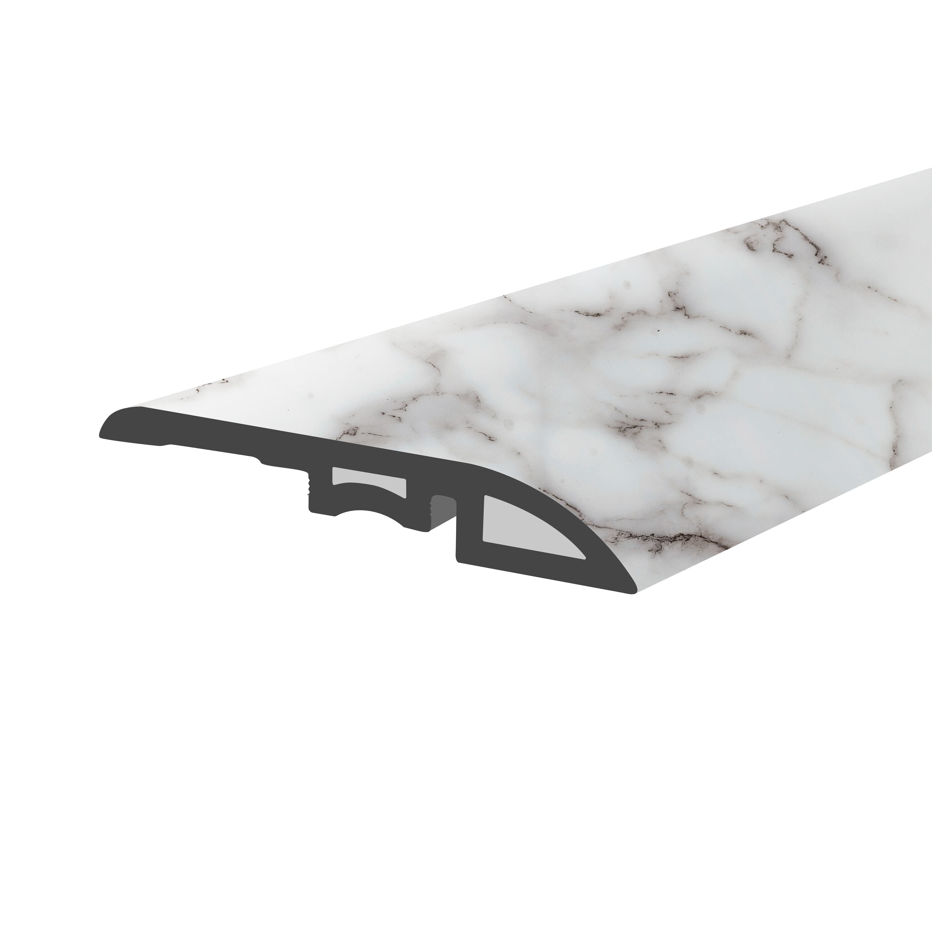 A single green leaf against a white background.