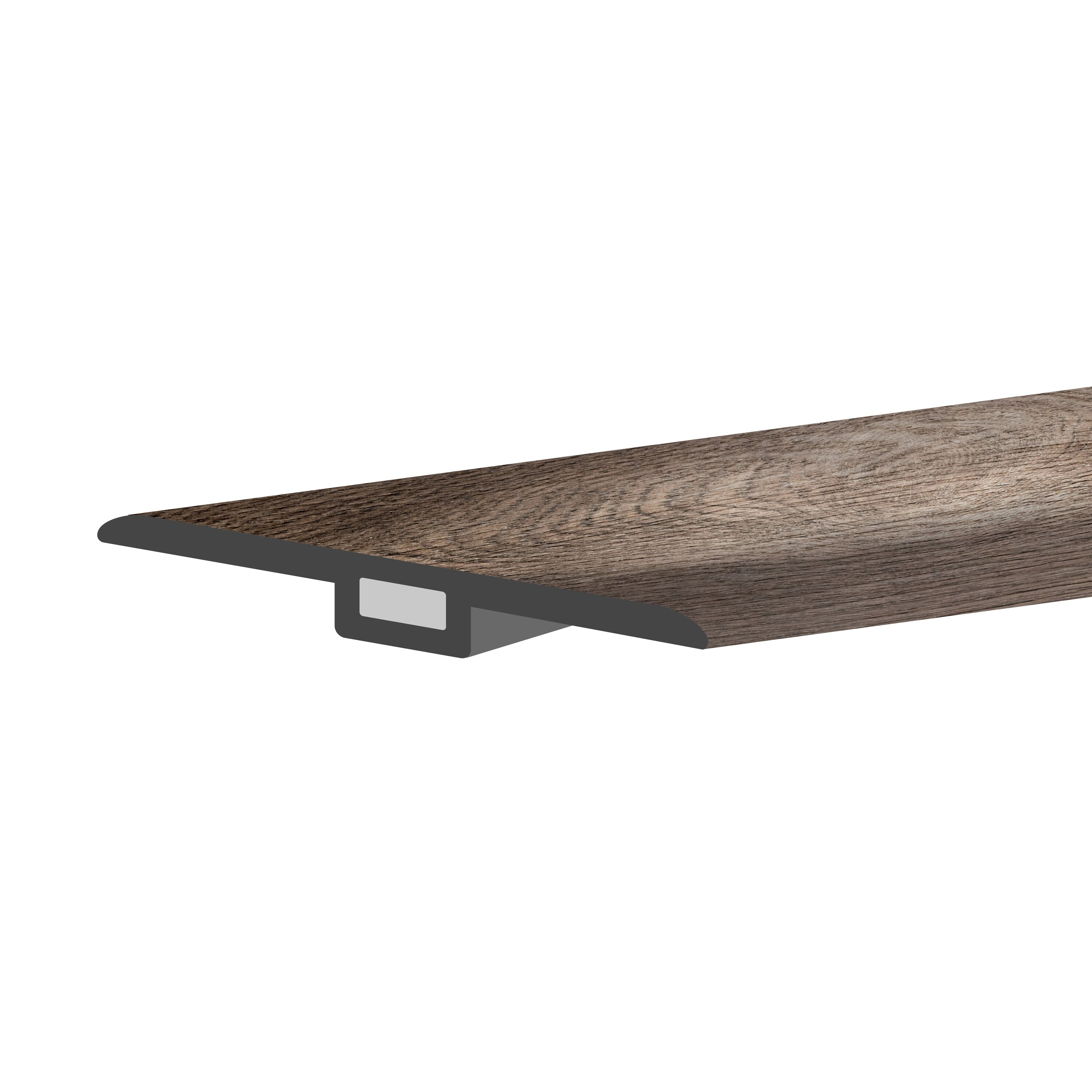 A single green leaf against a white background.