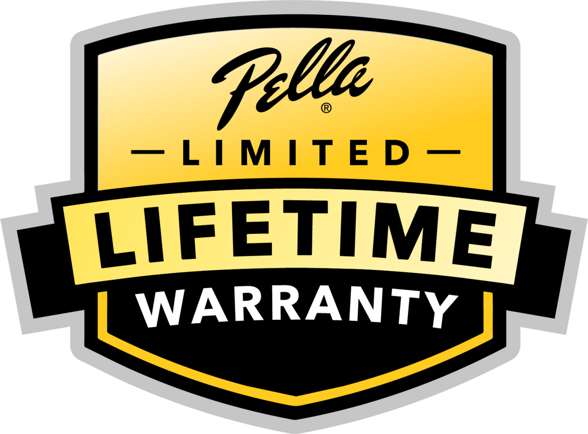 Pella 150 Series West 72-in x 96-in 4-9/16-in Jamb Low‑E Argon White Vinyl Right-Hand Sliding Double Patio Door