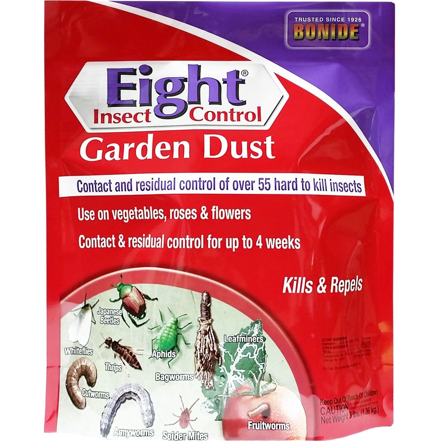 Bonide Eight Insect Control Garden Dust, 3 lb – Super Arbor