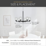 Kichler Barrington 9-Light Distressed Gray Rustic Chandelier