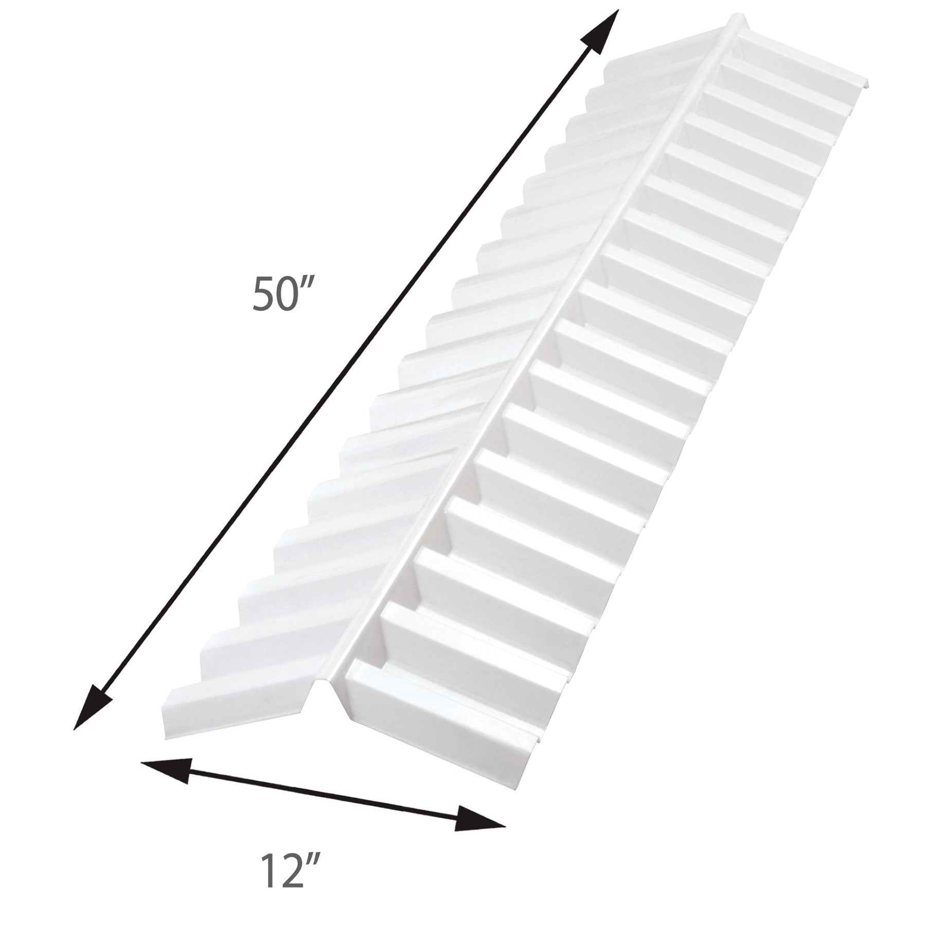 Pro Panel Ridge Cap SUNTUF 11.8-in x 50-in Polycarbonate Roof Panel Ridge Cap - Clear ...