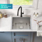 Kraus Standart PRO 22-inch Stainless Steel Drop-In Laundry Sink
