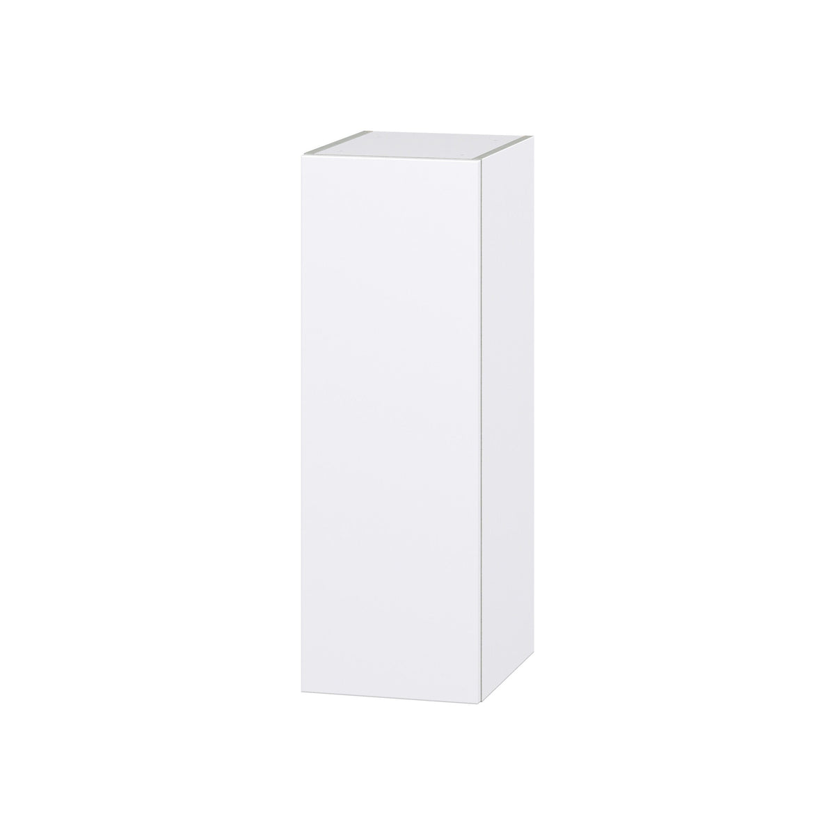Hugo&Borg Lasalle 12-in W x 35-in H x 14-in D Bright White Slab Wall Fully Assembled Cabinet (Flat Panel Slab Door Style)