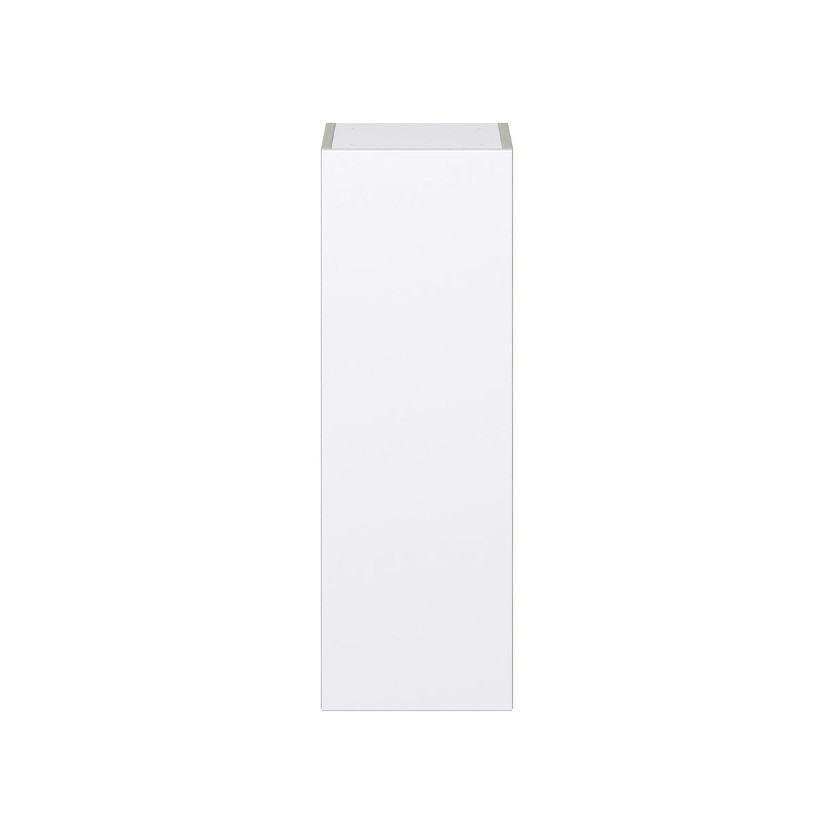 Hugo&Borg Lasalle 12-in W x 35-in H x 14-in D Bright White Slab Wall Fully Assembled Cabinet (Flat Panel Slab Door Style)