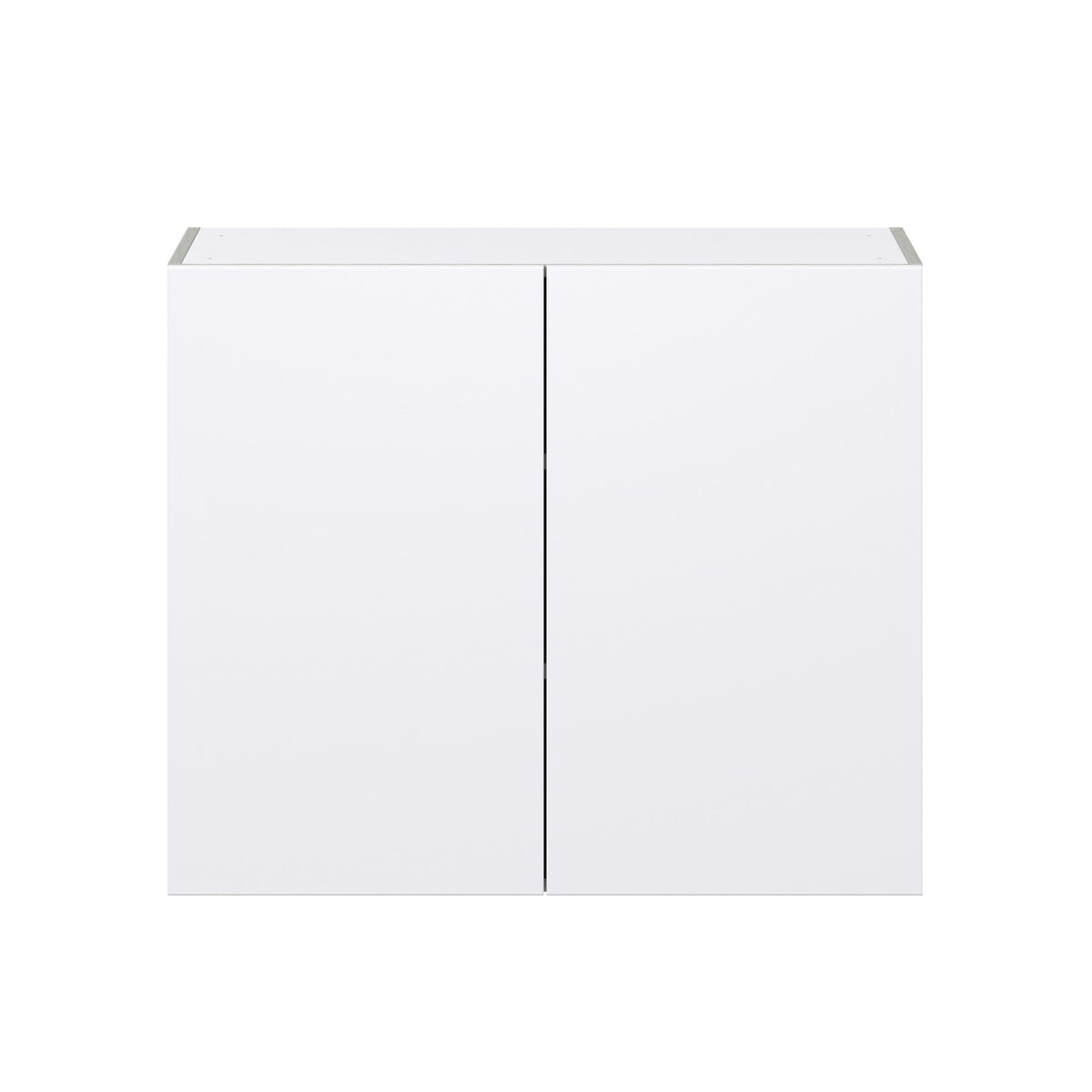 Hugo&Borg Lasalle 36-in W x 30-in H x 14-in D Bright White Slab Wall Fully Assembled Cabinet (Flat Panel Slab Door Style)