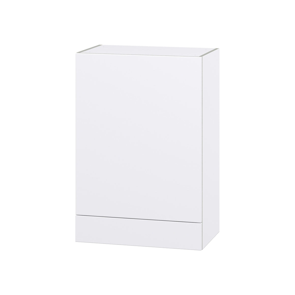 Hugo&Borg Lasalle 24-in W x 35-in H x 14-in D Bright White Slab Wall Fully Assembled Cabinet (Flat Panel Slab Door Style)