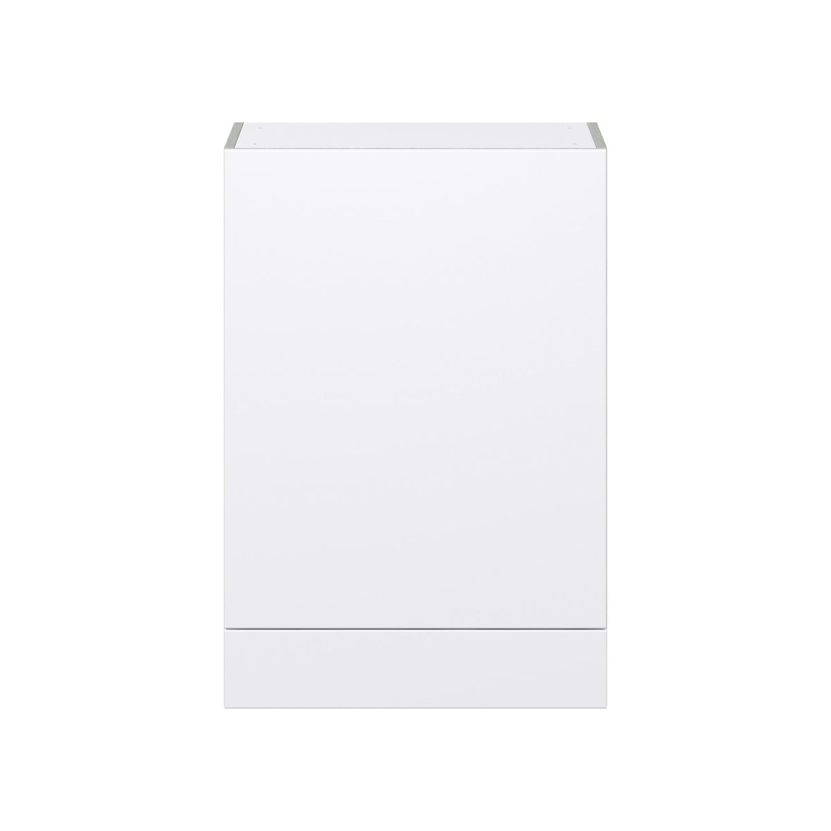 Hugo&Borg Lasalle 24-in W x 35-in H x 14-in D Bright White Slab Wall Fully Assembled Cabinet (Flat Panel Slab Door Style)