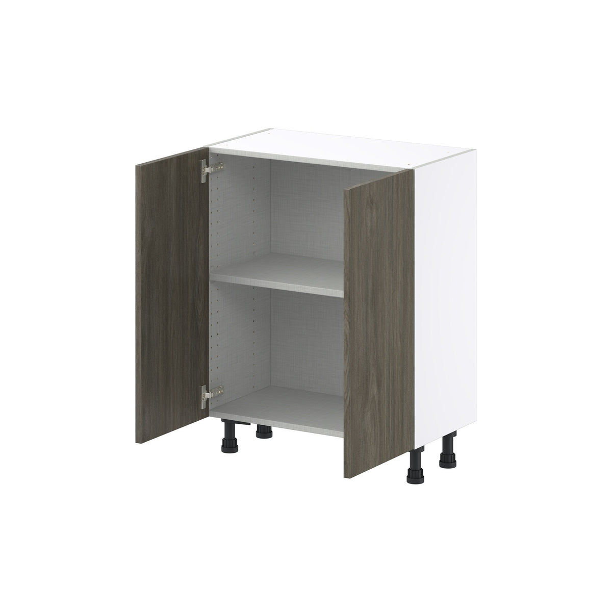 Hugo&Borg Savane 27-in W x 34.5-in H x 14-in D Textmel Base Fully Assembled Cabinet (Flat Panel Slab Door Style)