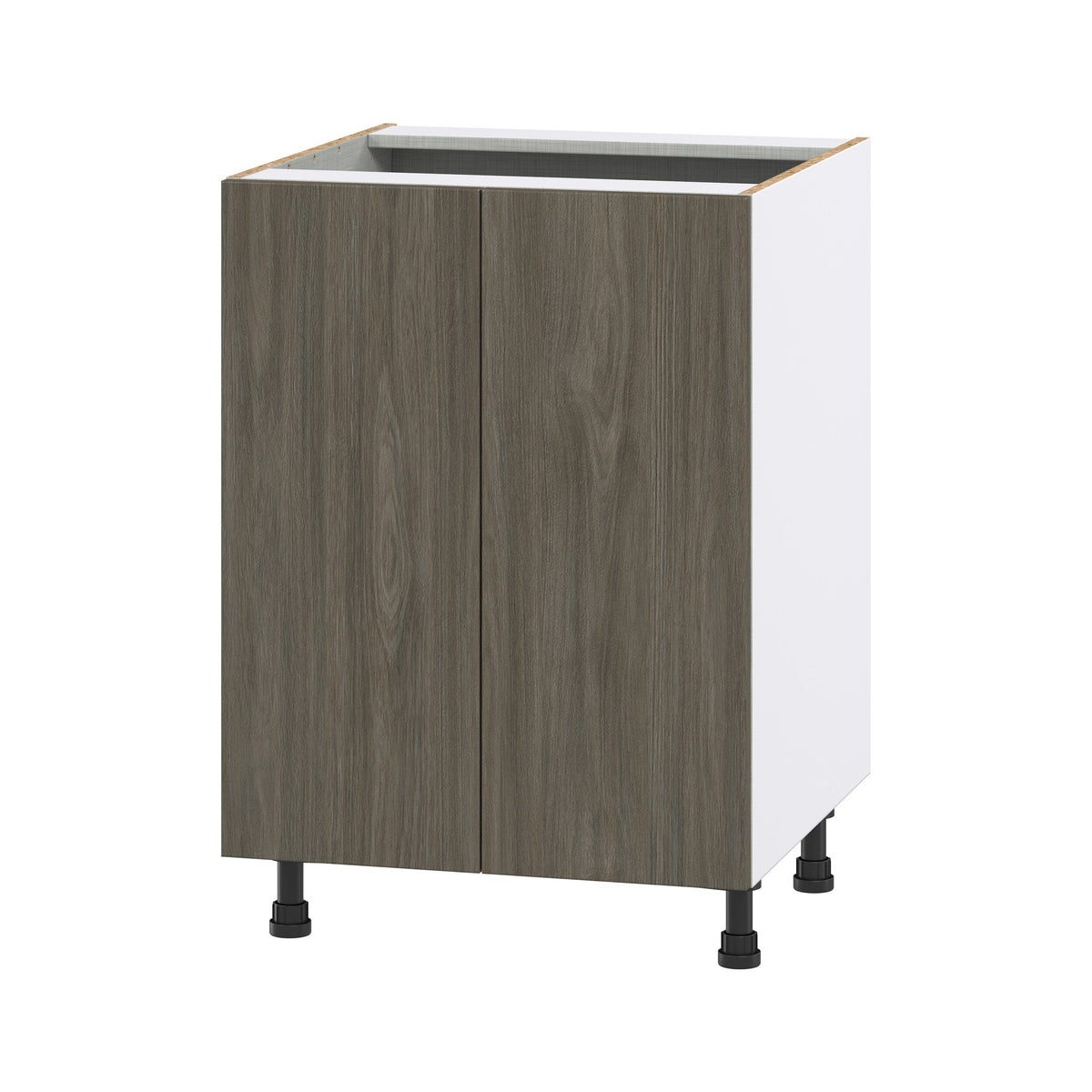 Hugo&Borg Savane 24-in W x 34.5-in H x 24-in D Textmel Base Fully Assembled Cabinet (Flat Panel Slab Door Style)