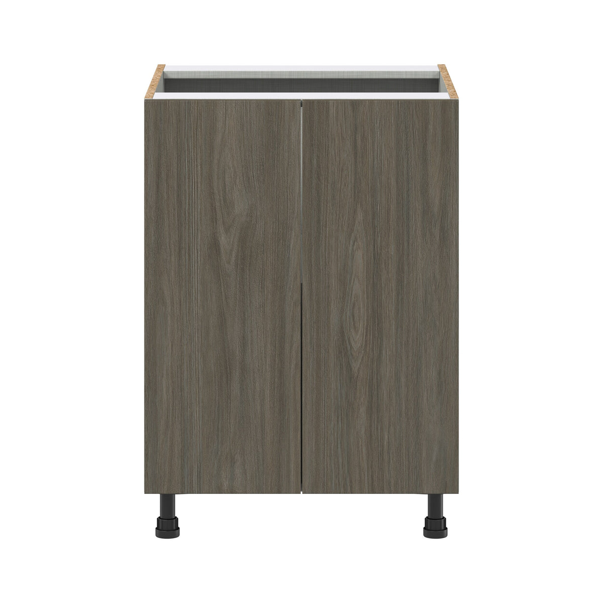 Hugo&Borg Savane 24-in W x 34.5-in H x 24-in D Textmel Base Fully Assembled Cabinet (Flat Panel Slab Door Style)