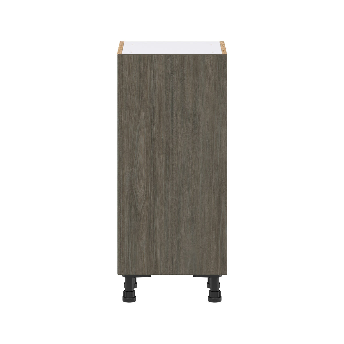 Hugo&Borg Savane 15-in W x 34.5-in H x 14-in D Textmel Base Fully Assembled Cabinet (Flat Panel Slab Door Style)