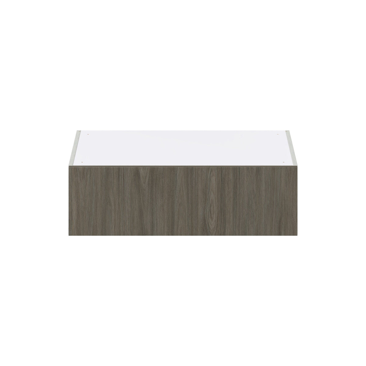 Hugo&Borg Savane 33-in W x 10-in H x 24-in D Textmel Wall Fully Assembled Cabinet (Flat Panel Slab Door Style)
