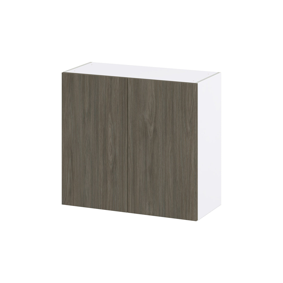Hugo&Borg Savane 33-in W x 30-in H x 14-in D Textmel Wall Fully Assembled Cabinet (Flat Panel Slab Door Style)