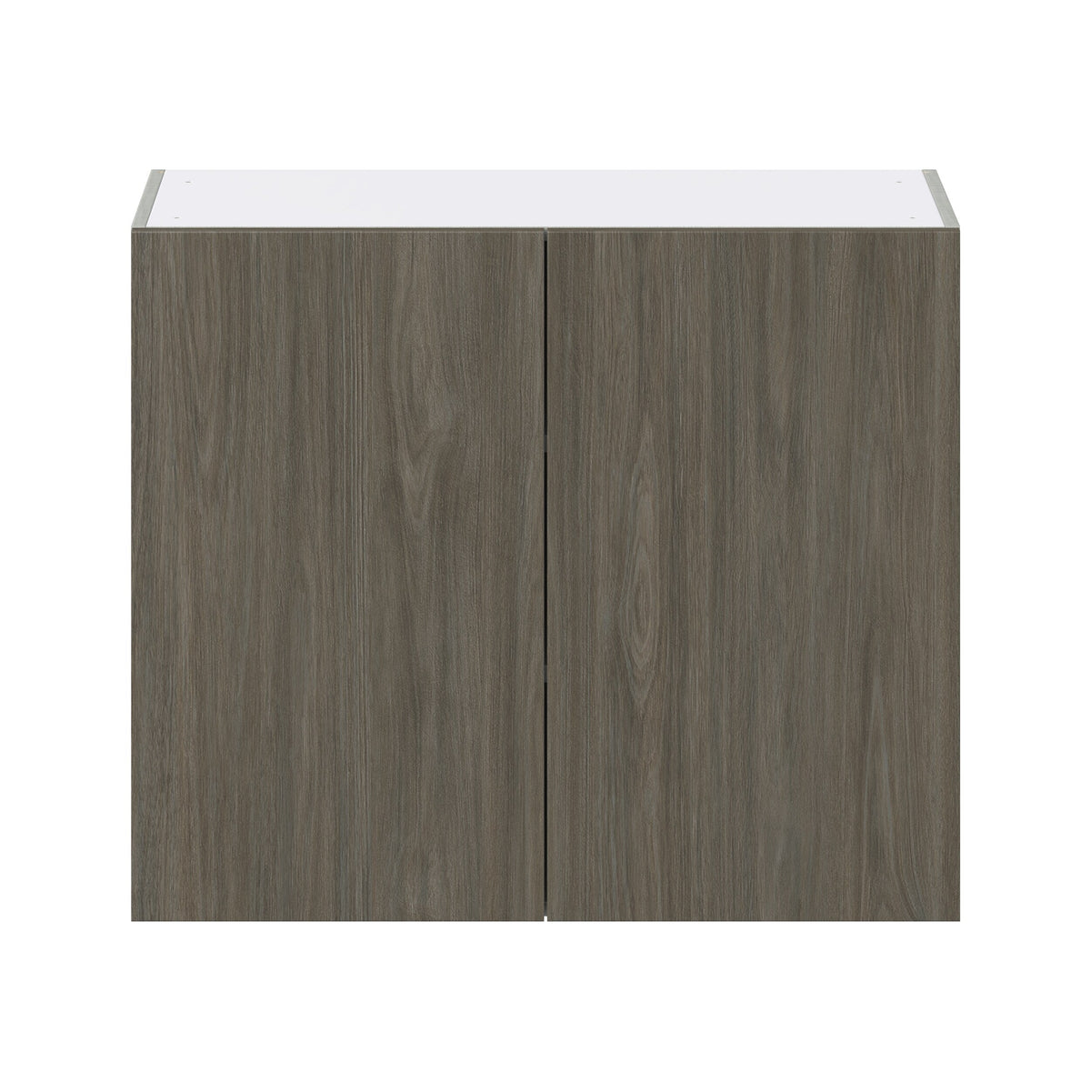 Hugo&Borg Savane 36-in W x 30-in H x 14-in D Textmel Wall Fully Assembled Cabinet (Flat Panel Slab Door Style)