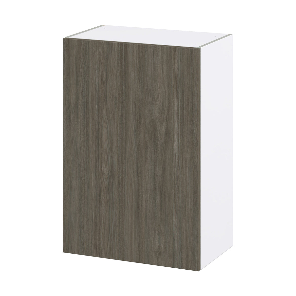 Hugo&Borg Savane 24-in W x 35-in H x 14-in D Textmel Wall Fully Assembled Cabinet (Flat Panel Slab Door Style)