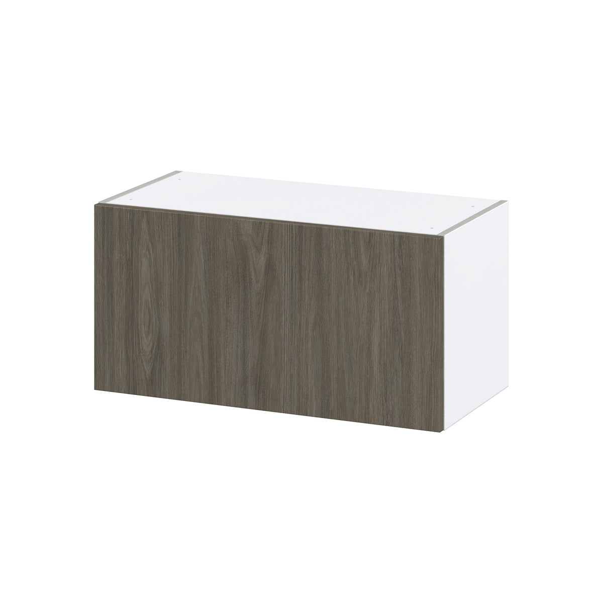 Hugo&Borg Savane 30-in W x 15-in H x 14-in D Textmel Wall Fully Assembled Cabinet (Flat Panel Slab Door Style)