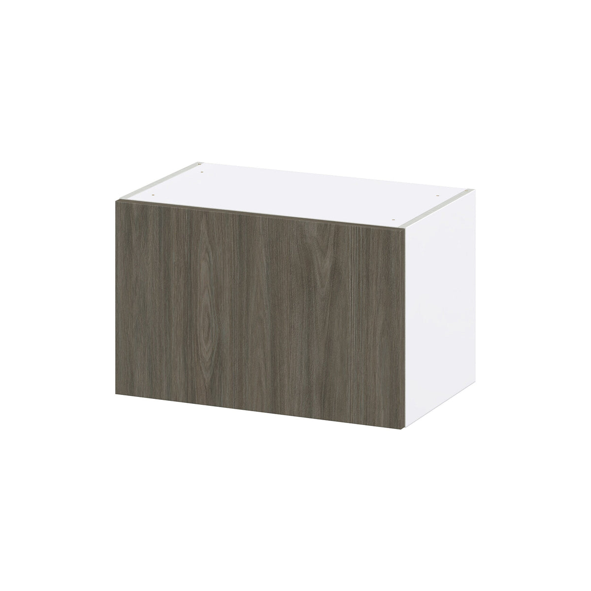 Hugo&Borg Savane 24-in W x 15-in H x 14-in D Textmel Wall Fully Assembled Cabinet (Flat Panel Slab Door Style)