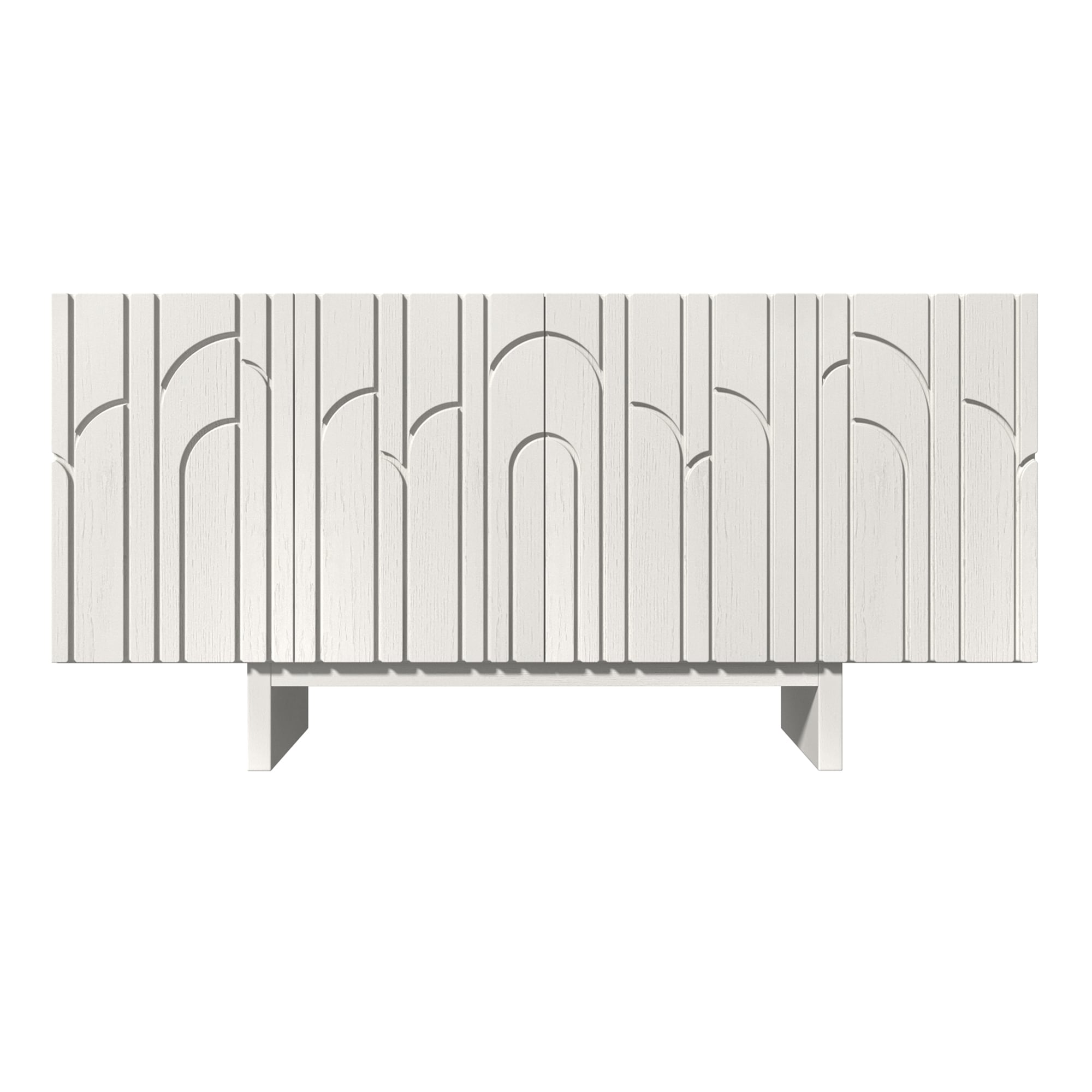 Clihome 15.75-in W x 30.71-in H Mdf White Freestanding Utility Storage ...