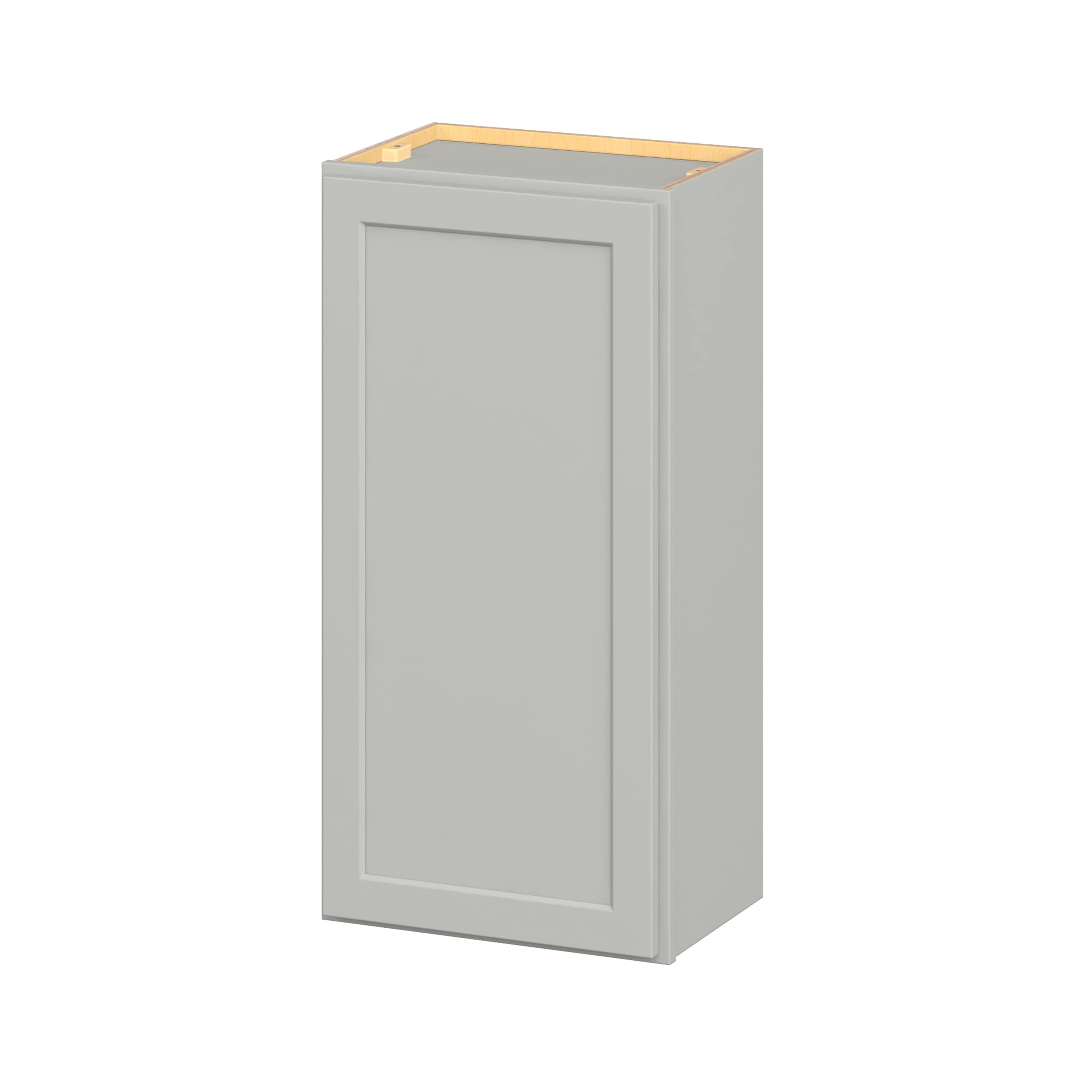 Hugo&Borg PRO Jasper 18-in W x 36-in H x 12-in D Whisper Gray Wall Rea ...