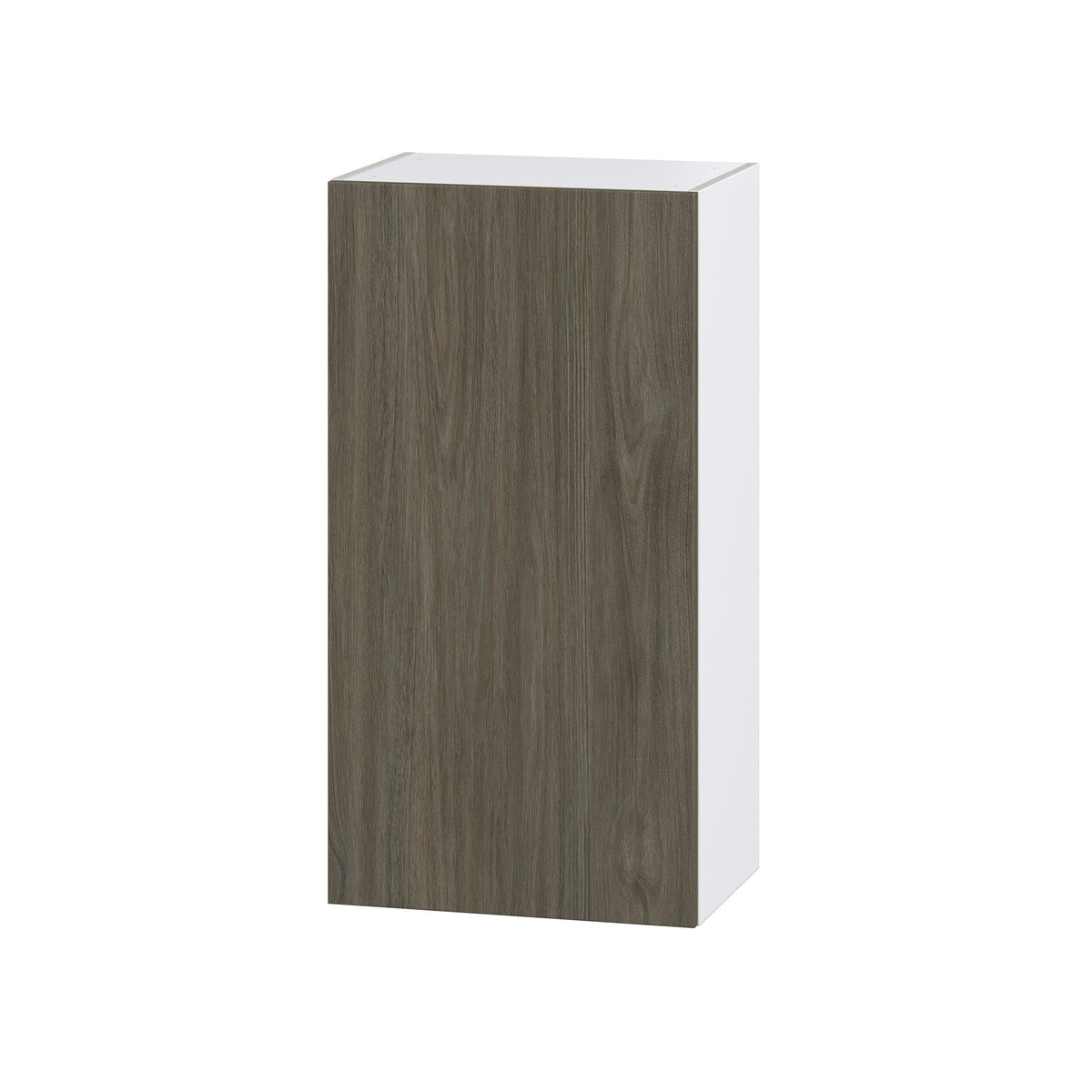Hugo&Borg Savane 21-in W x 40-in H x 14-in D Textmel Wall Fully Assembled Cabinet (Flat Panel Slab Door Style)