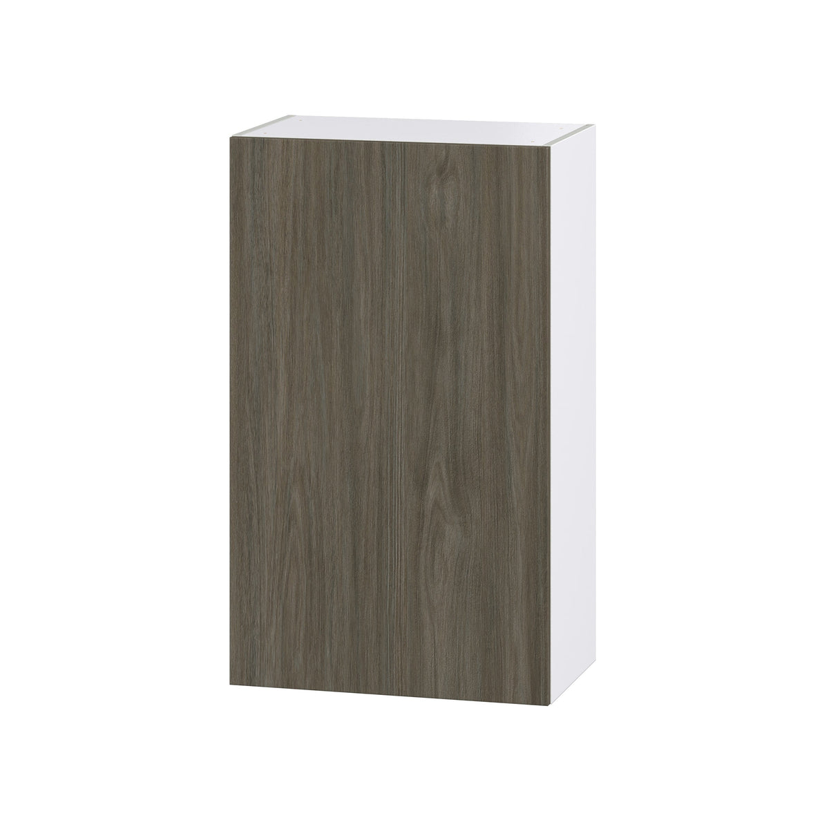 Hugo&Borg Savane 24-in W x 40-in H x 14-in D Textmel Wall Fully Assembled Cabinet (Flat Panel Slab Door Style)