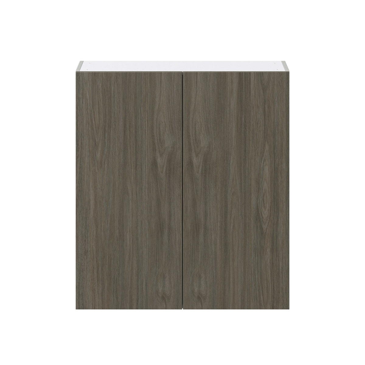 Hugo&Borg Savane 36-in W x 40-in H x 14-in D Textmel Wall Fully Assembled Cabinet (Flat Panel Slab Door Style)