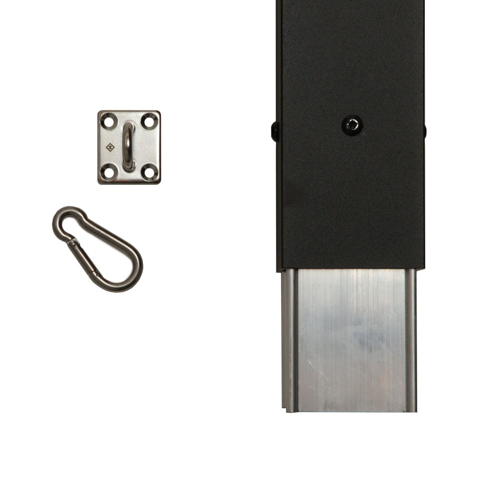 A single green leaf against a white background.