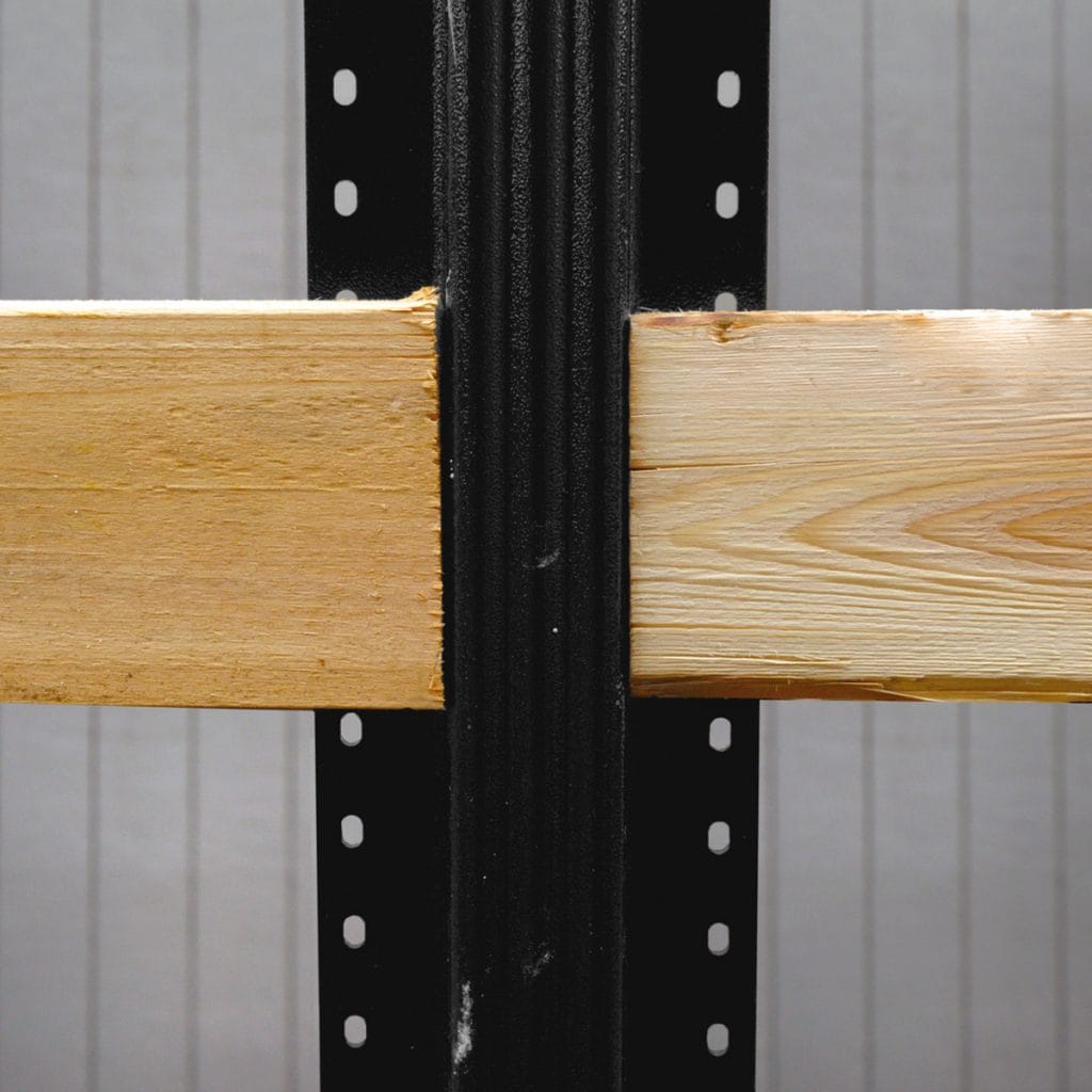 Lifetime Steel Post 7-1/2-ft H x 4-in W Black Steel Post and Rail Yard Line Fence Post