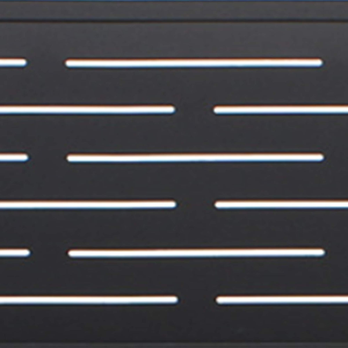 Infinity Euro 1.2-ft H x 6-ft W Black Privacy Aluminum Fence Panel
