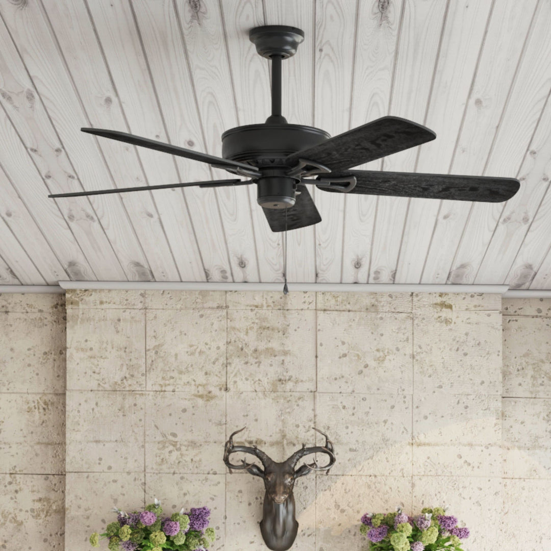 Harbor Breeze Calera 52-in Aged Bronze Downrod Mount Indoor