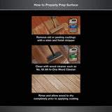 BEHR DECKplus 5 gal. #SC-330 Redwood Solid Waterproofing Exterior Wood Stain - Super Arbor