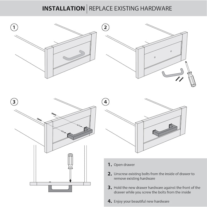 Origin 21 NOE 3-3/4-in (96mm) Center to Center Matte Black Cylindrical Handle Drawer Pull