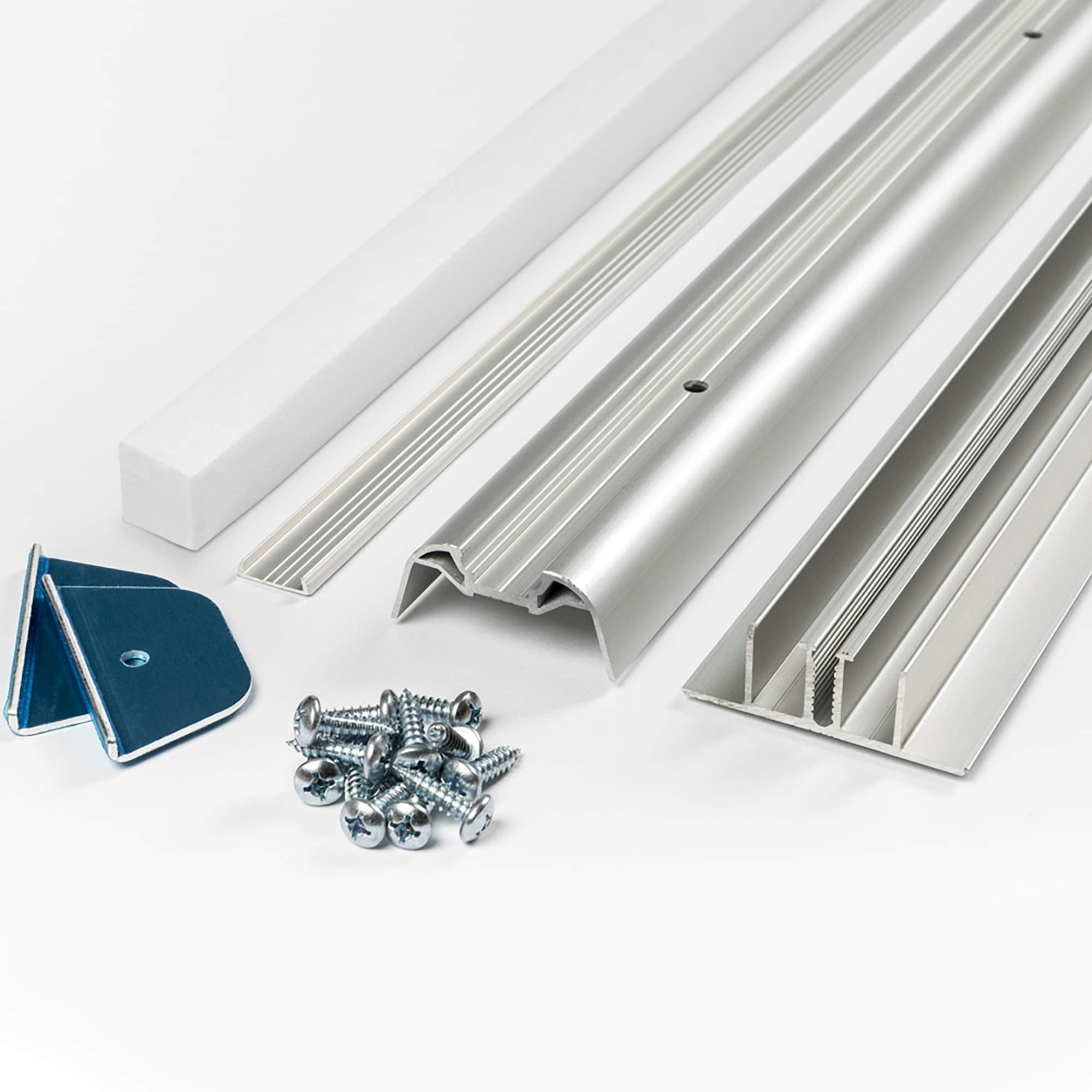 Sunscape 0.274-ft x 8-ft Corrugated Silver Polycarbonate Roof Panel ...