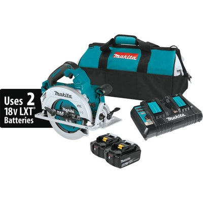 18-Volt X2 LXT (36-Volt) Brushless Cordless 7-1/4 in. Circular Saw Kit 5.0Ah with Bonus 18V LXT Battery Pack 5.0Ah