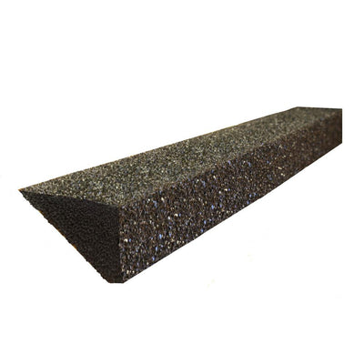 EZ 4 ft. Foam Filter Plastic Gutter Guard for 5 in. K-Style (8-Pack) - Super Arbor